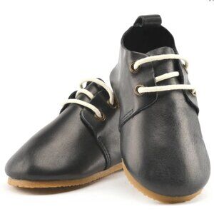 Piper Finn Black - Low Top Oxfords - Hard Sole 8
